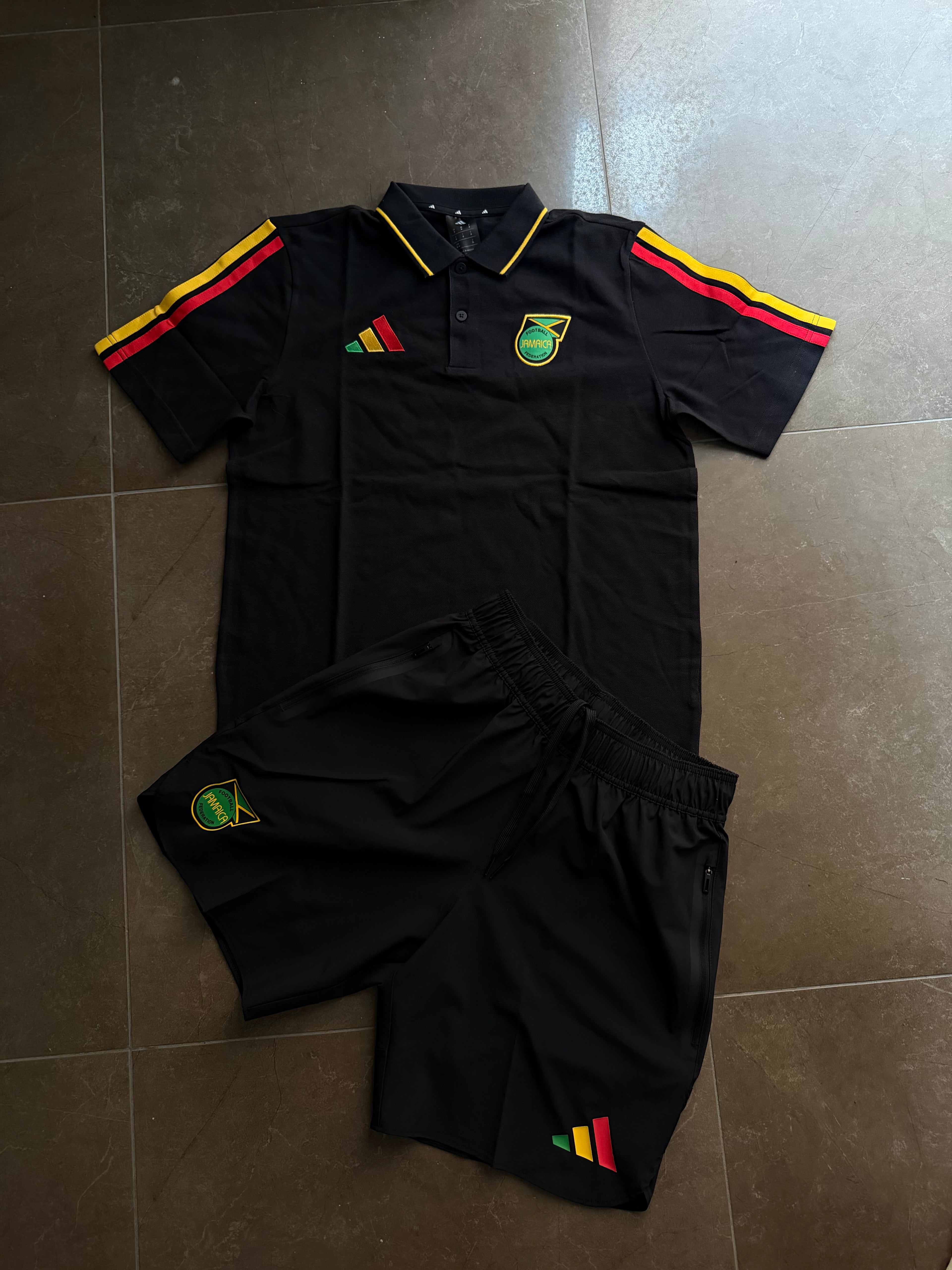 Completo Adidas Jamaica Polo 2026