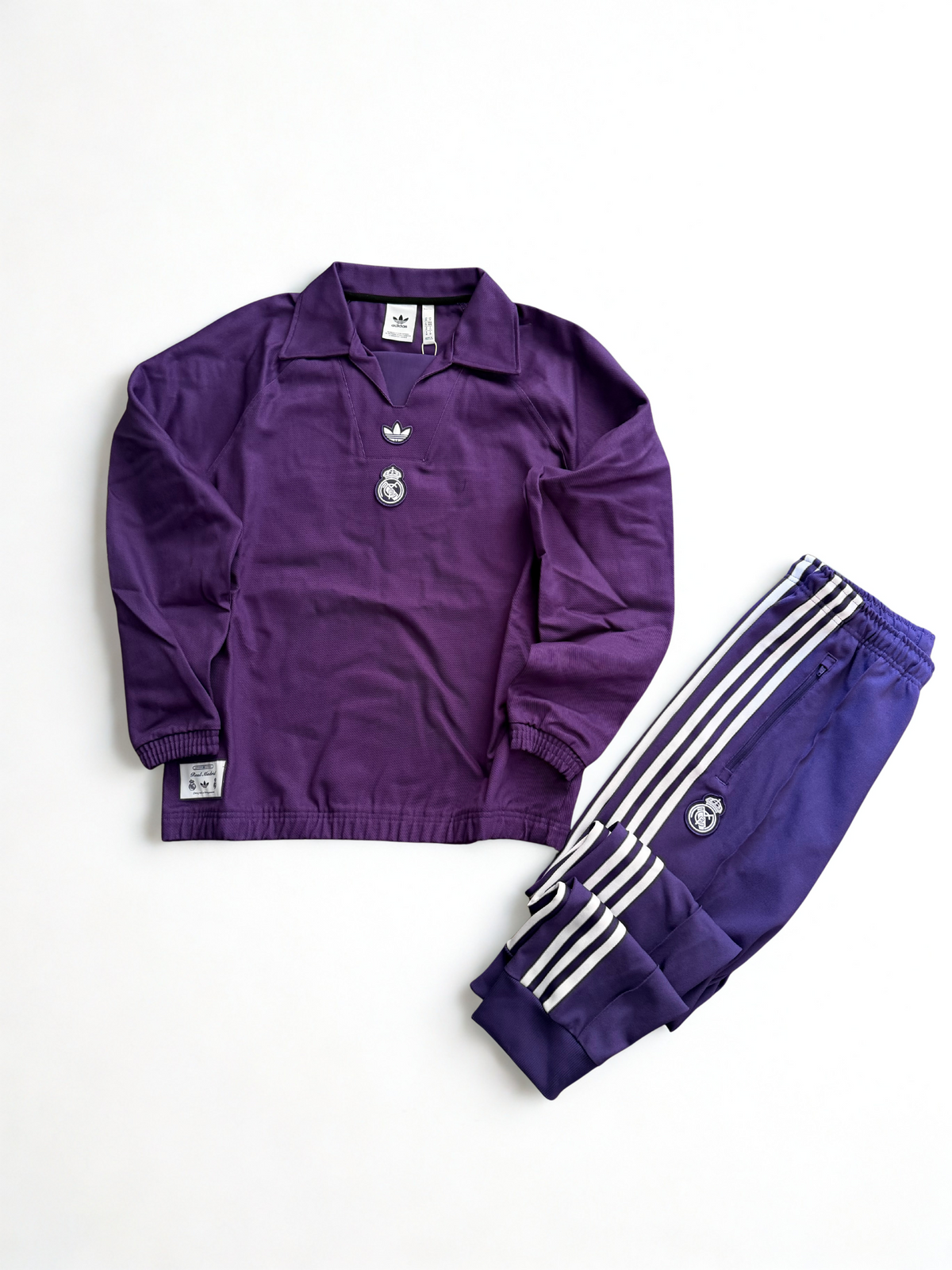 Tuta completa Adidas Real Madrid Icon Drill Purple