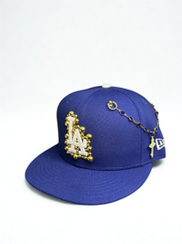 Cappello New Era 59fifty Blue GoldPearl