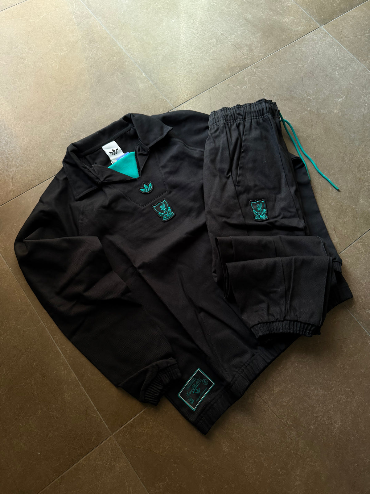 Tuta completa Adidas Liverpool Icon Drill Black