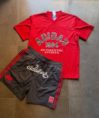 Completo Adidas V-Neck '94