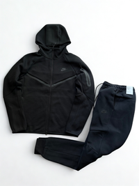 Tuta completa Nike Tech Fleece Triple Black
