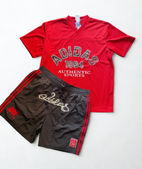 Completo Adidas V-Neck '94
