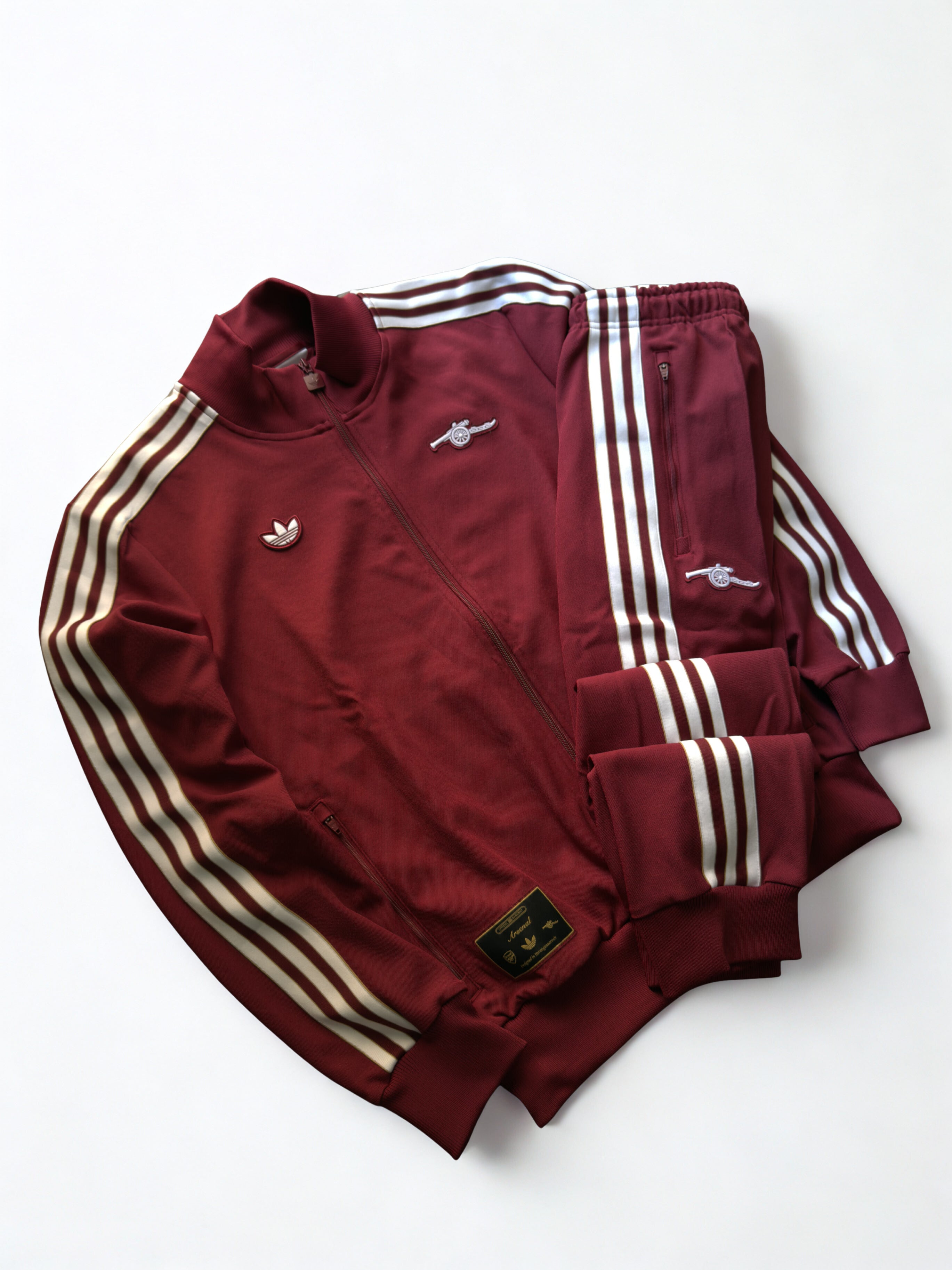 Tuta completa Adidas Arsenal Icon Terrace Bordeaux