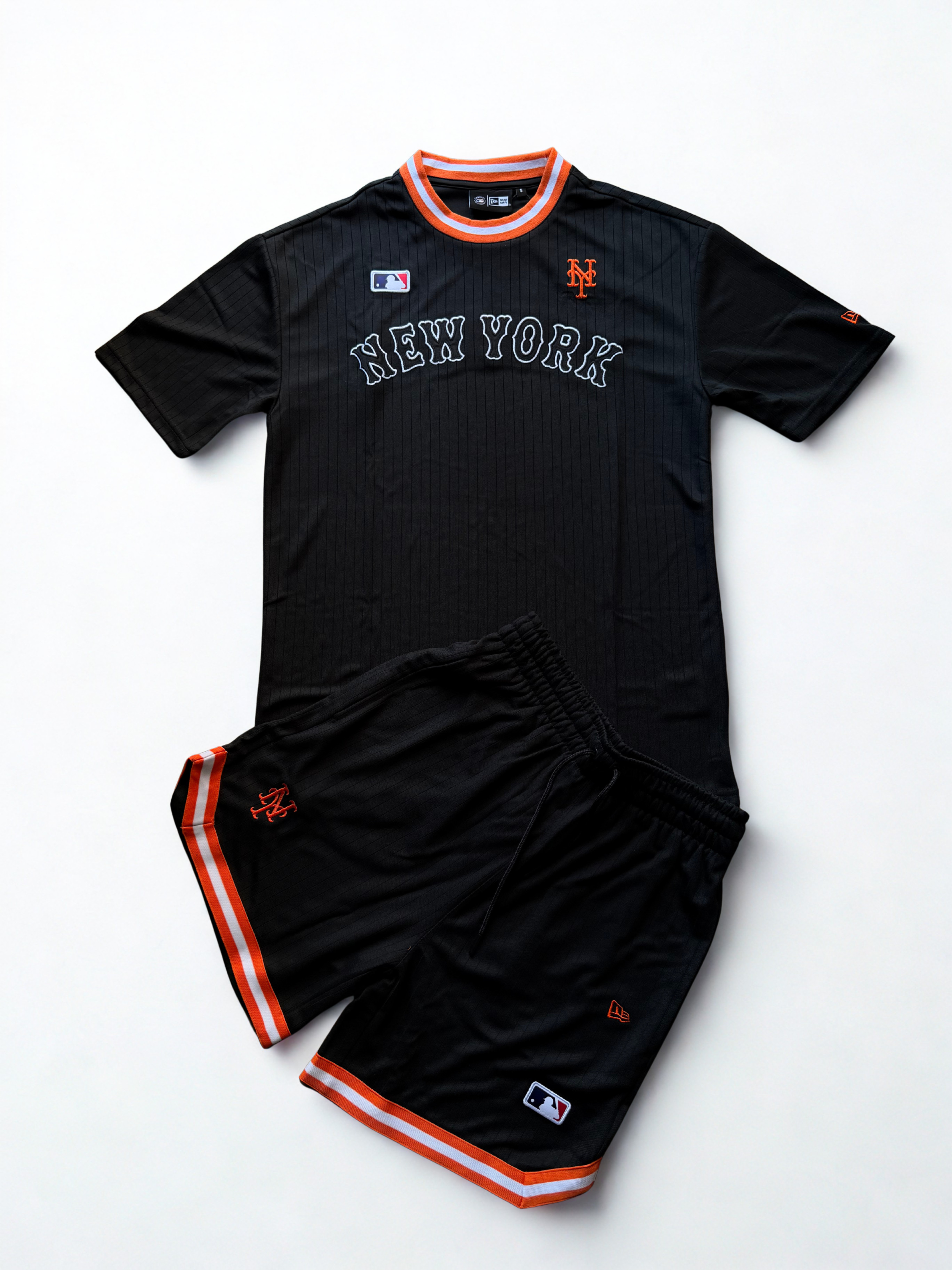 Completo New Era New York Mets Black/Orange