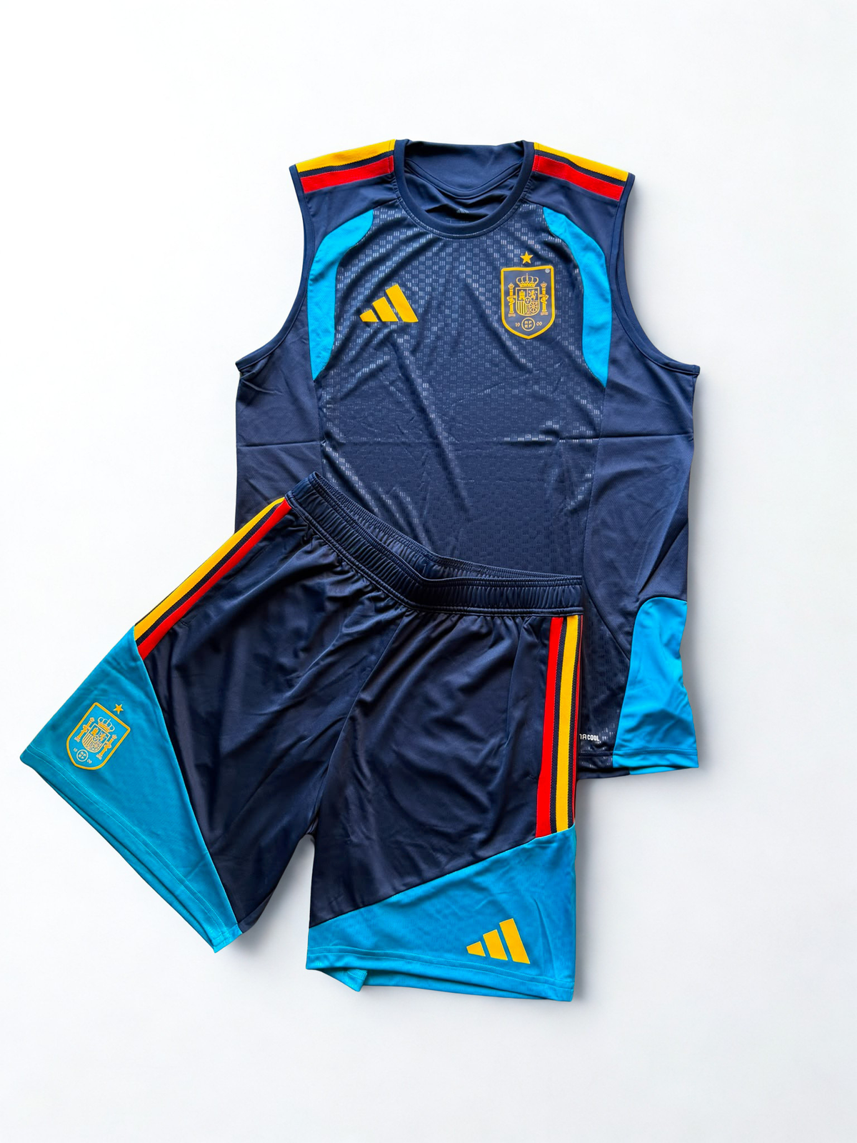 Completo Adidas Spagna Tiro Sleeveless Jersey