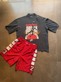 Completo Jordan Authentic Grey/Red