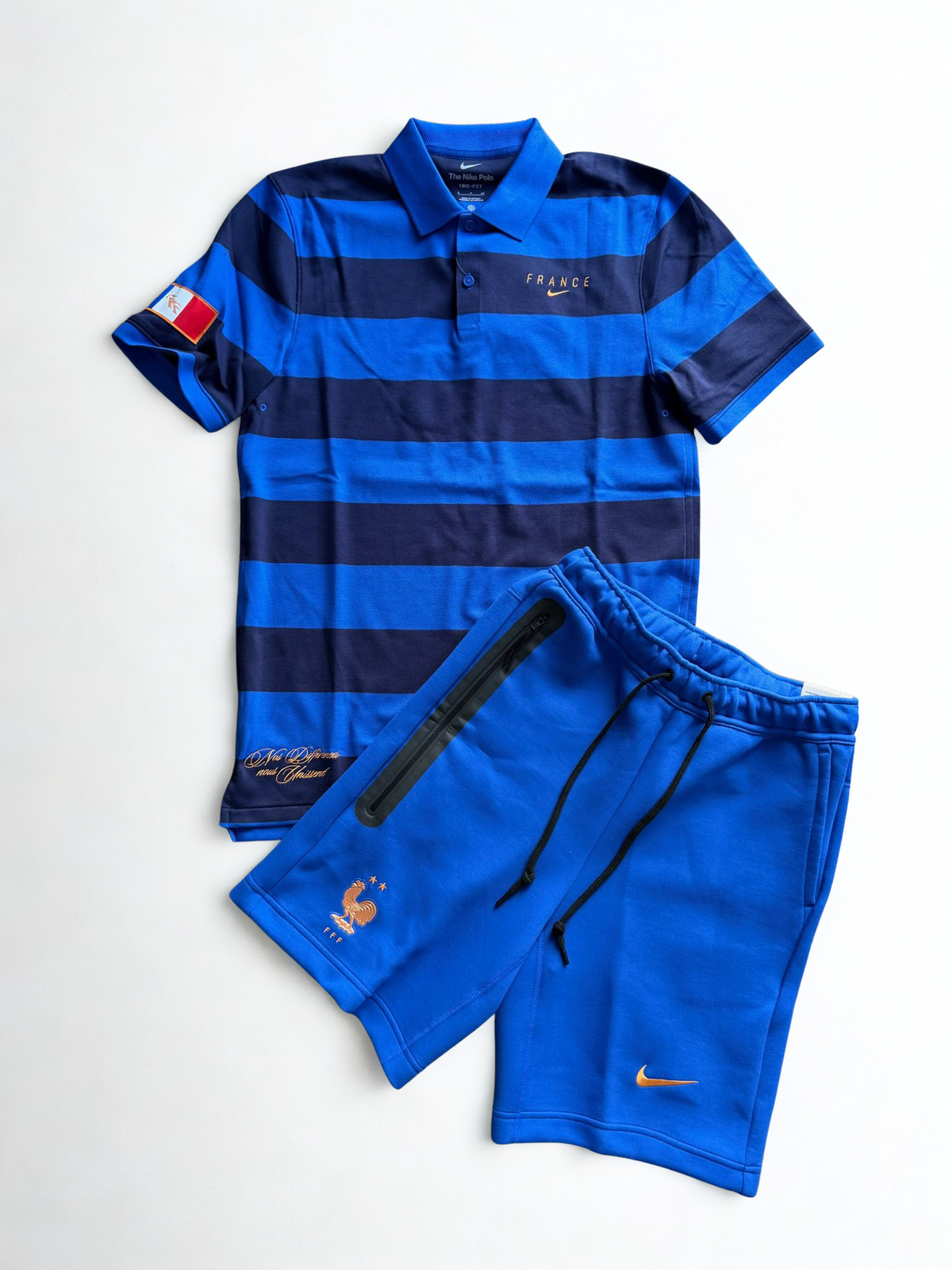 Completo Nike Francia Royal Polo