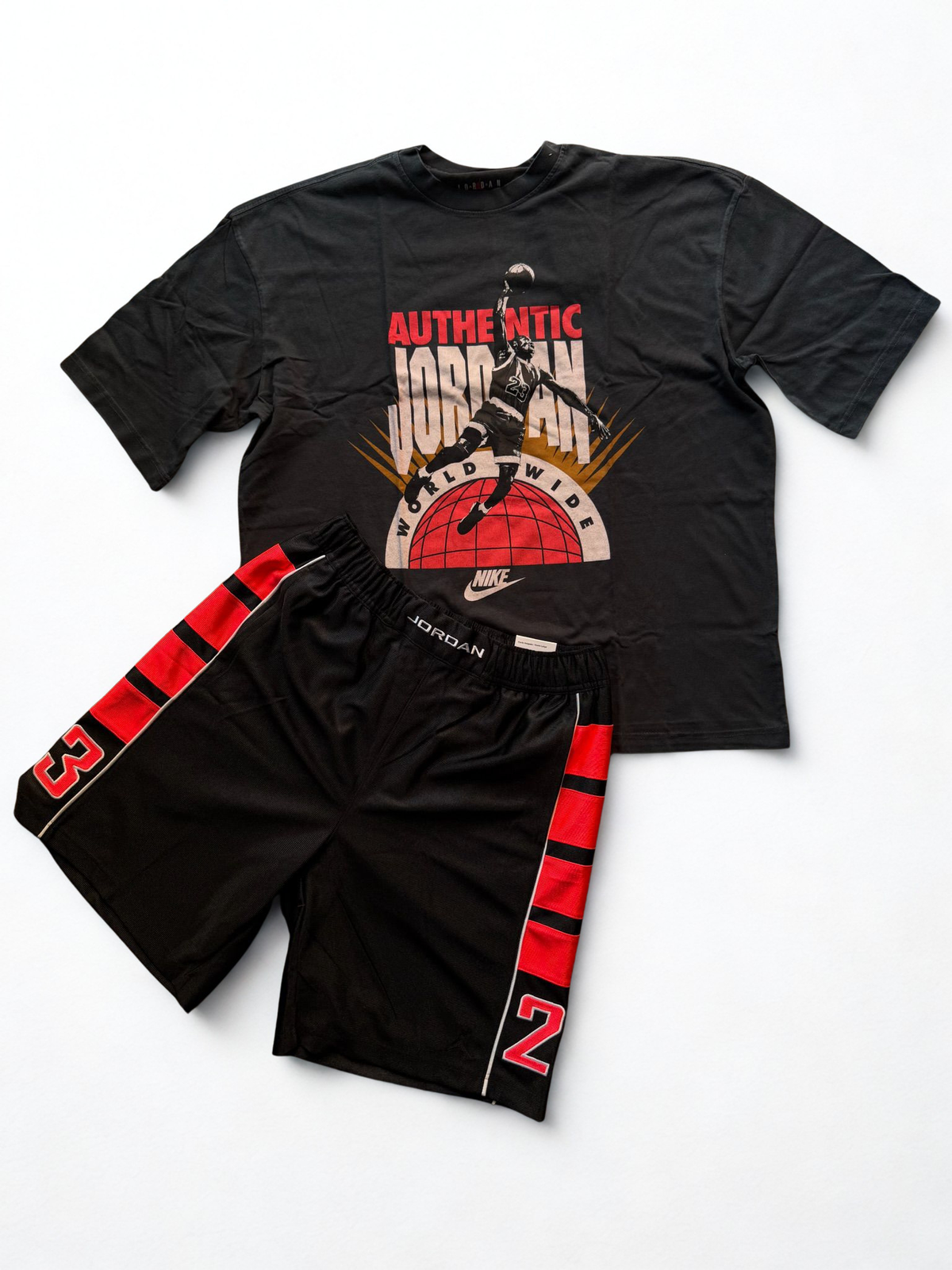 Completo Jordan Authentic Black