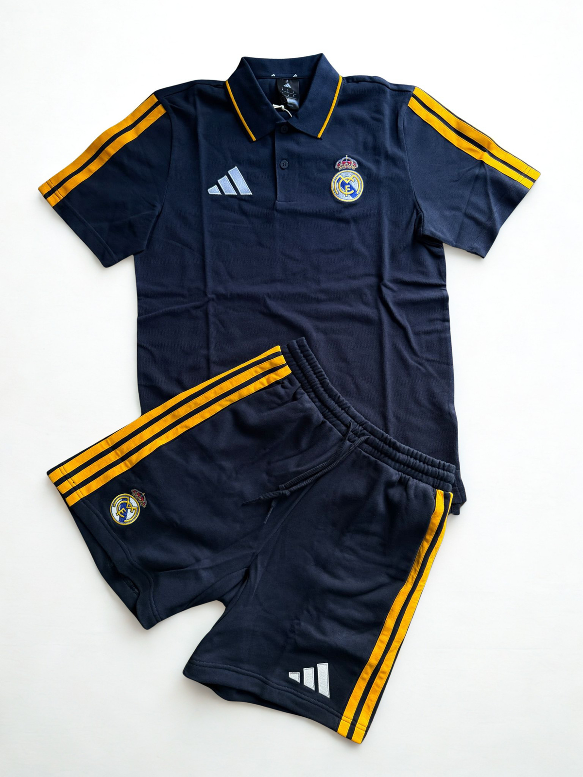 Completo Adidas Real Madrid DNA Polo Navy